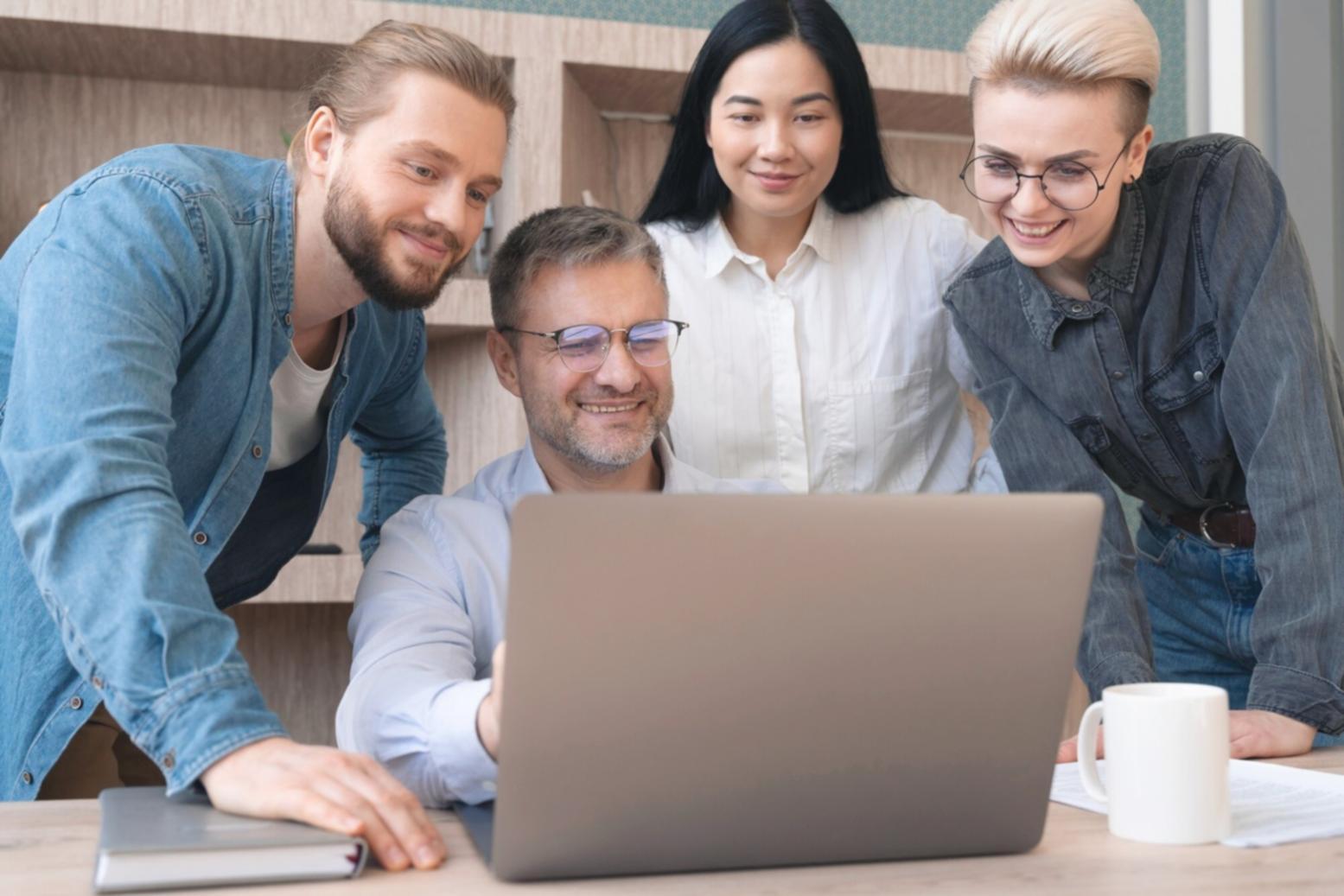Tableau de bord financier avec indicateurs de trésorerie